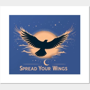 Growth Mindset  - spread your wings like an eagle | Empowerment Flight Posters and Art